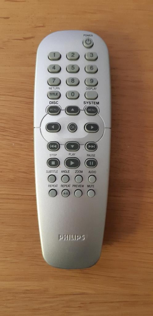 Télécommande Philips RC2K16, Enlèvement, Utilisé, Originale, DVD