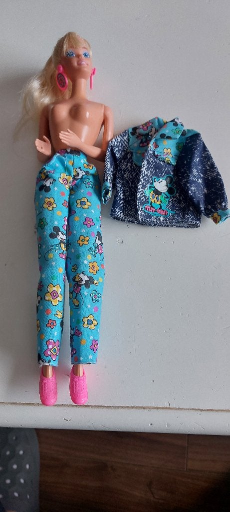 Barbie disney fun 1994 vintage mattel, Verzenden, Gebruikt