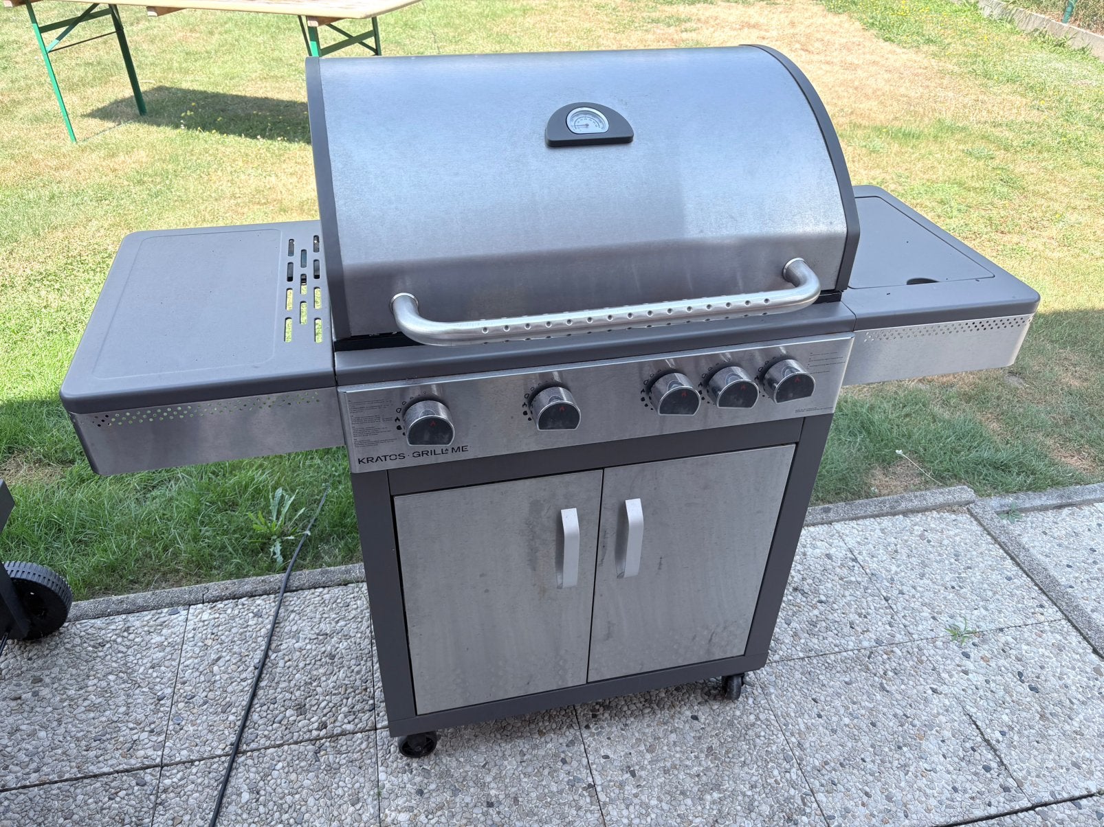 Barbecue à gaz, Enlèvement, Utilisé