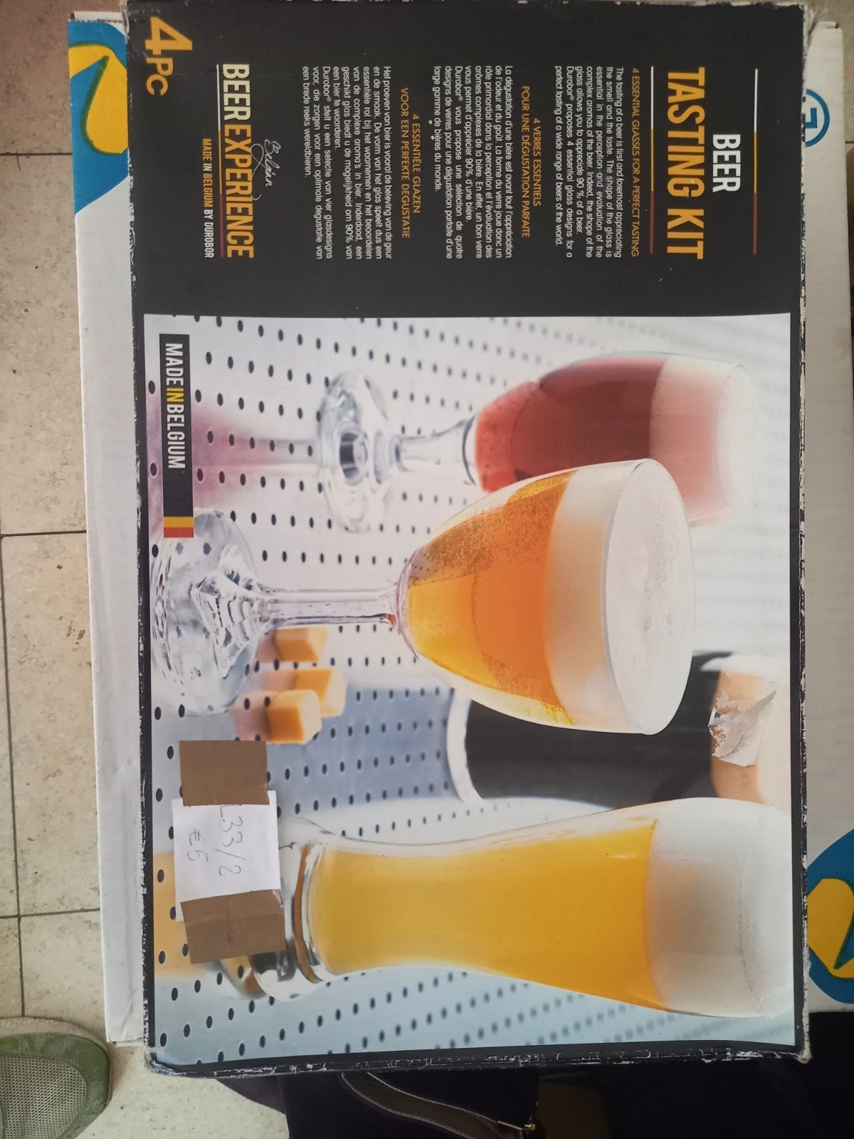 set de dégustation de bière, Enlèvement ou Envoi, Neuf, Verre ou Verres, Autres marques