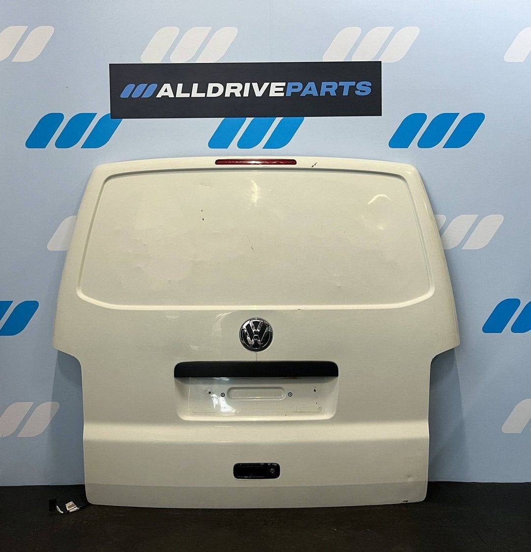 Achterklep VW Volkswagen T5 wit R902 dicht 7E0827025F, Auto-onderdelen, Carrosserie, Achterklep, Achter, Gebruikt, Ophalen of Verzenden