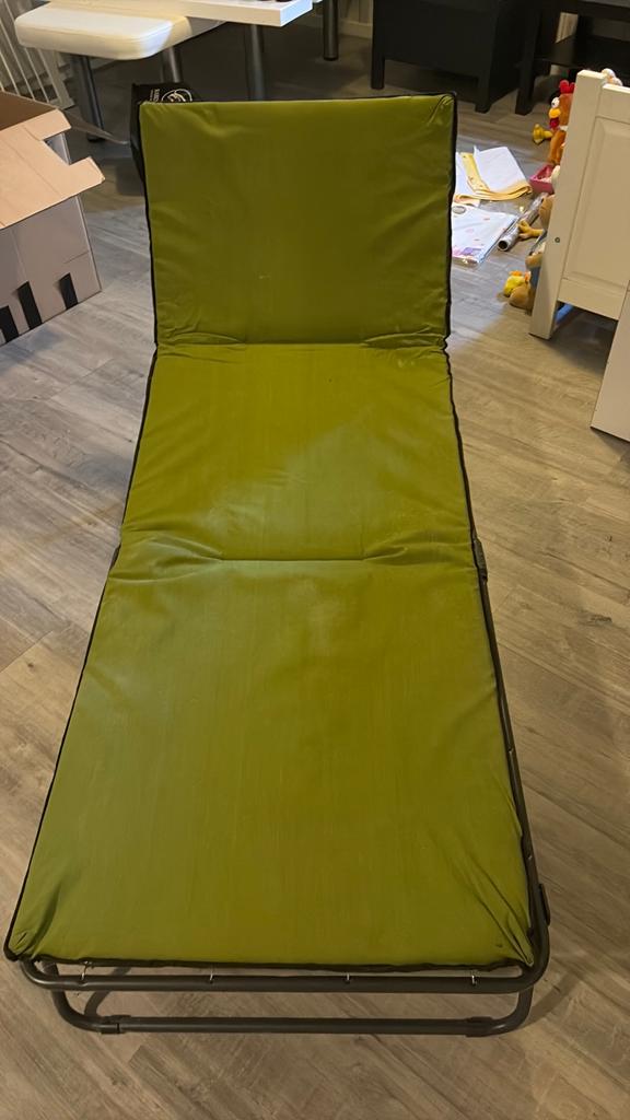Strand bedje, Tuin en Terras, Ophalen, Gebruikt, Wicker