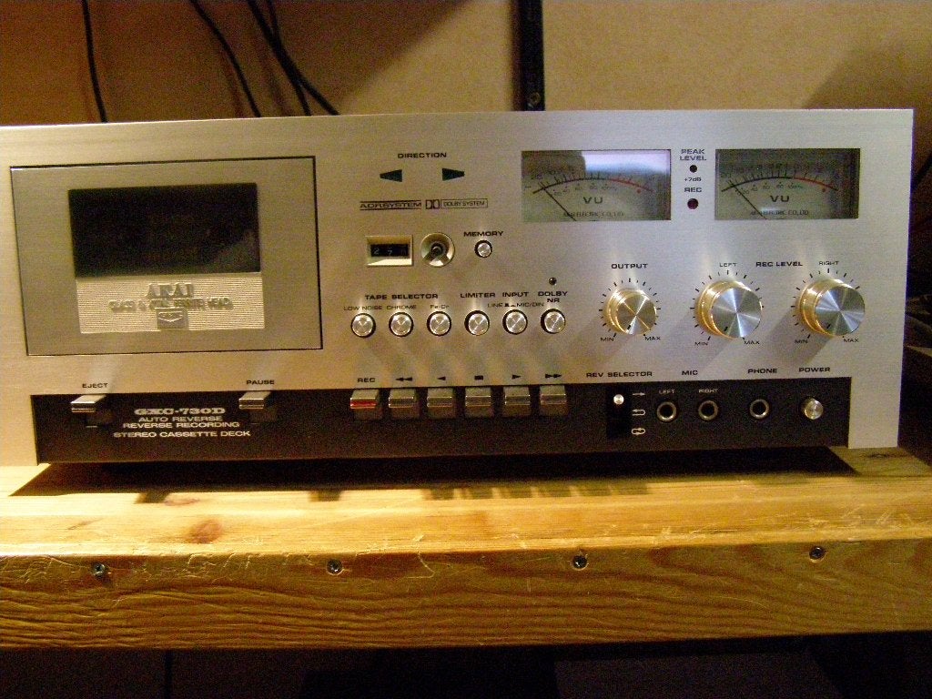 AKAI Cassettedeck GXC-730 D, Enlèvement ou Envoi, Simple, Akai, Auto-reverse