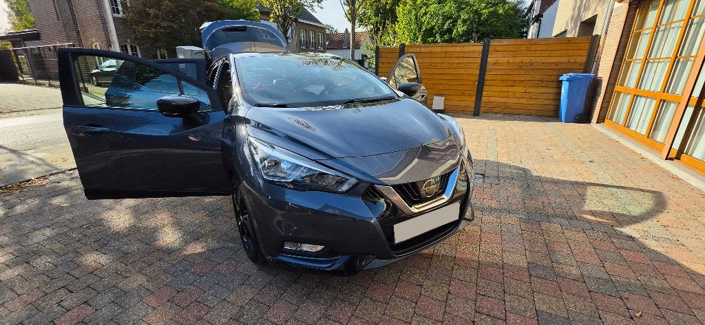 Nissan Micra 2019 N-SPORT 1.0 DIG-T 117pk Topstaat 91000km, Auto's, Voorwielaandrijving, Alcantara, Micra, Particulier