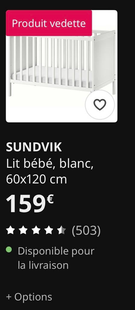 Lit evolutif+ matelas et accessoires, Enlèvement ou Envoi, Comme neuf