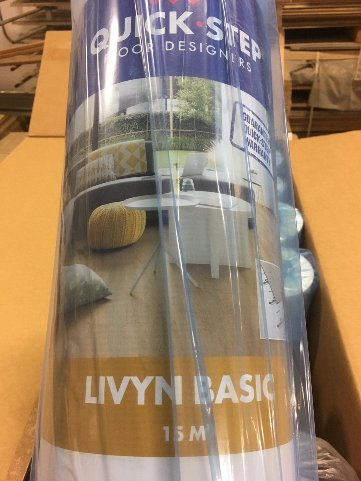 Ondervloer LIVYN BASIC Quicks step, Ophalen, Nieuw