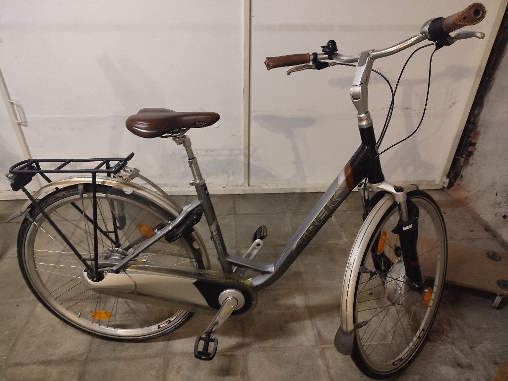 T600+ damesfiets, voormalige e-bike, nu een gewone fiets, Frein à tambour, 45 à 49 cm, Femmes, Enlèvement
