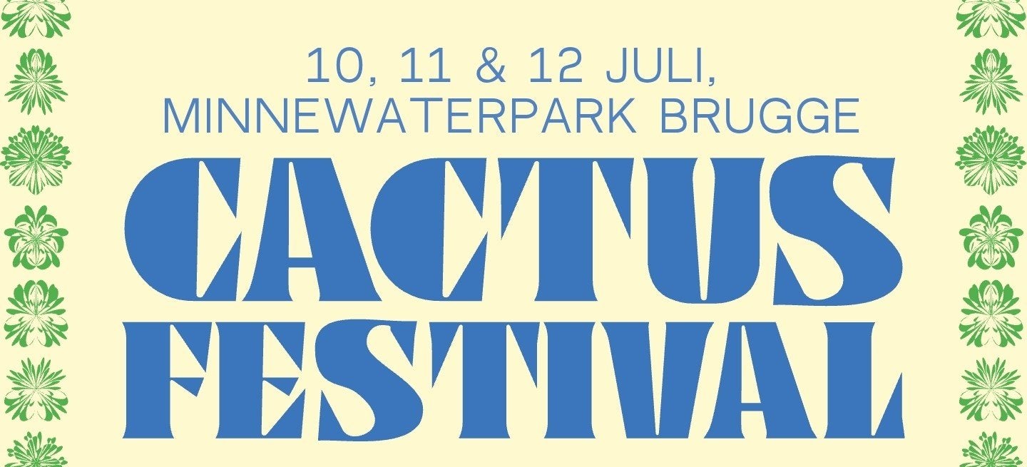 2 vrijdag tickets Cactus Festival, Tickets en Kaartjes