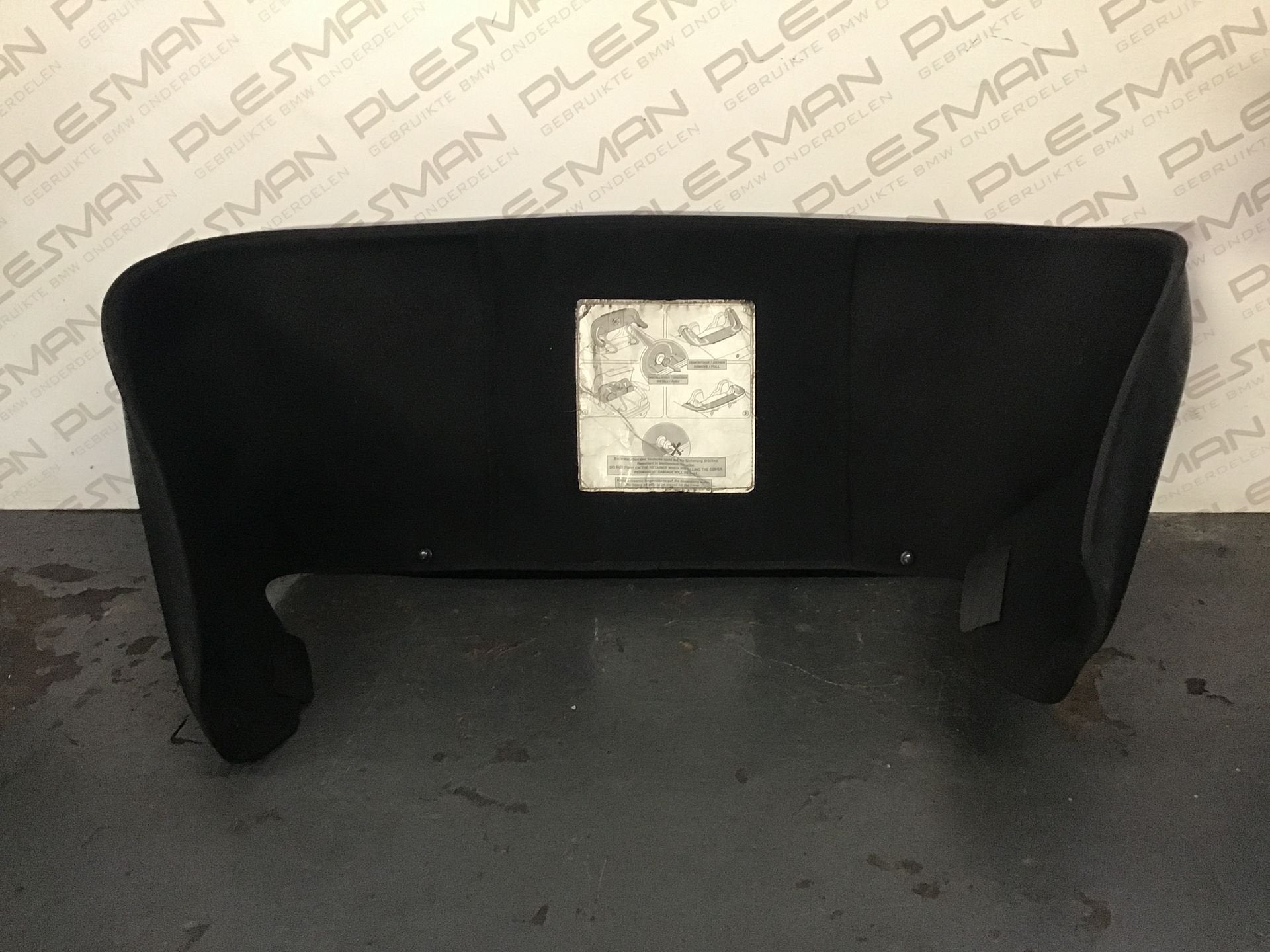 Housse en cuir pour capote souple BMW Z3 54318410047, Autos : Pièces & Accessoires, -, Haillon arrière, Utilisé, -