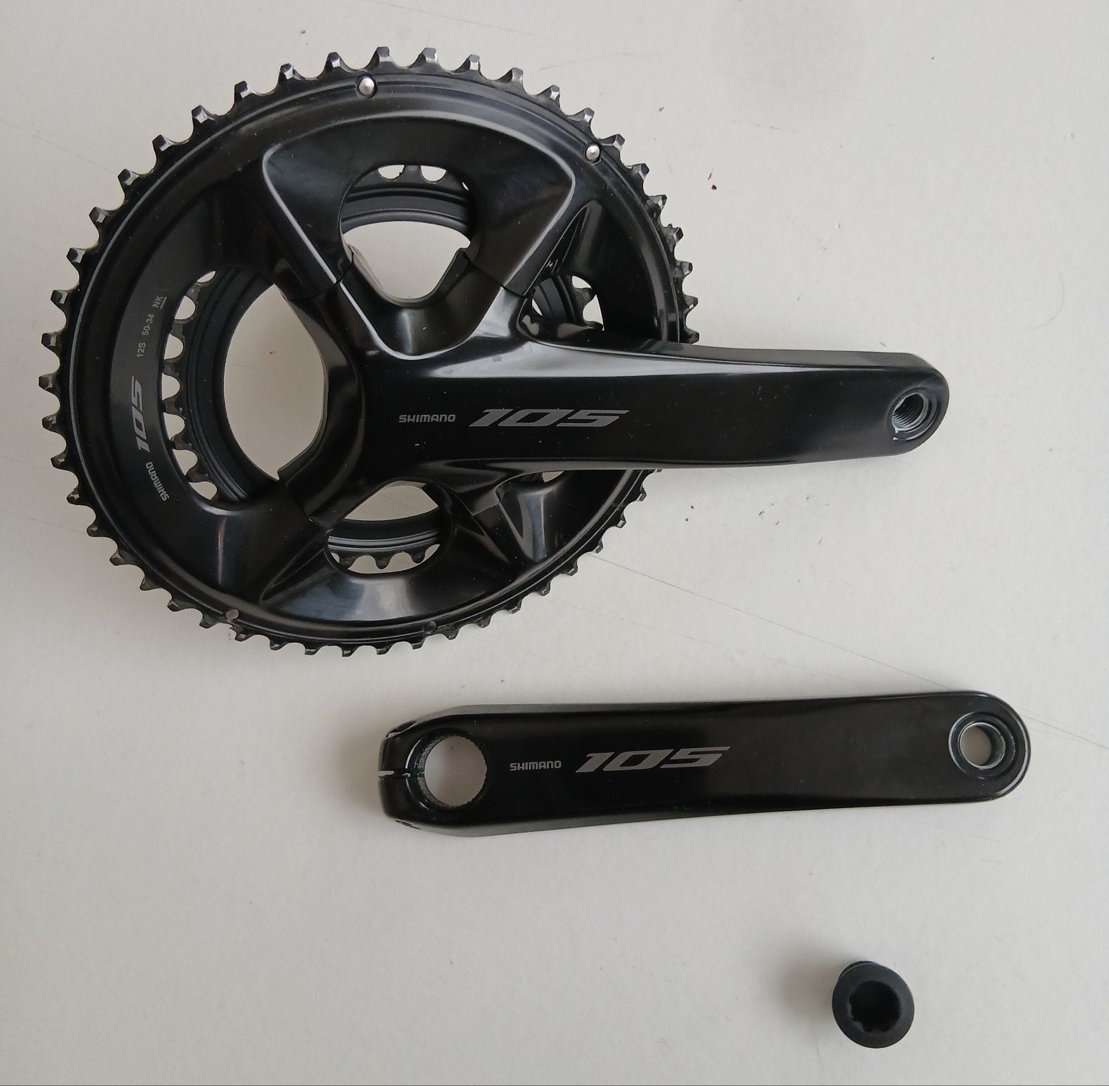 Shimano 105 12 speed crankstel racefiets, Fietsen en Brommers, Ophalen of Verzenden, Racefiets