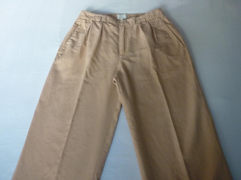 Katoen-Linnen Cropped Broek Rue Blanche, Kleding | Dames, Rue Blanche, Ophalen of Verzenden, Zo goed als nieuw, Roze