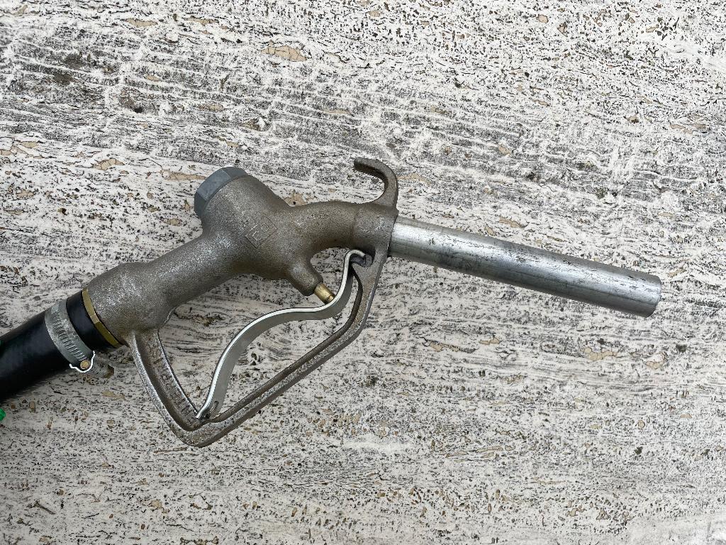 Tankpistool met filter voor dieseltank, Ophalen
