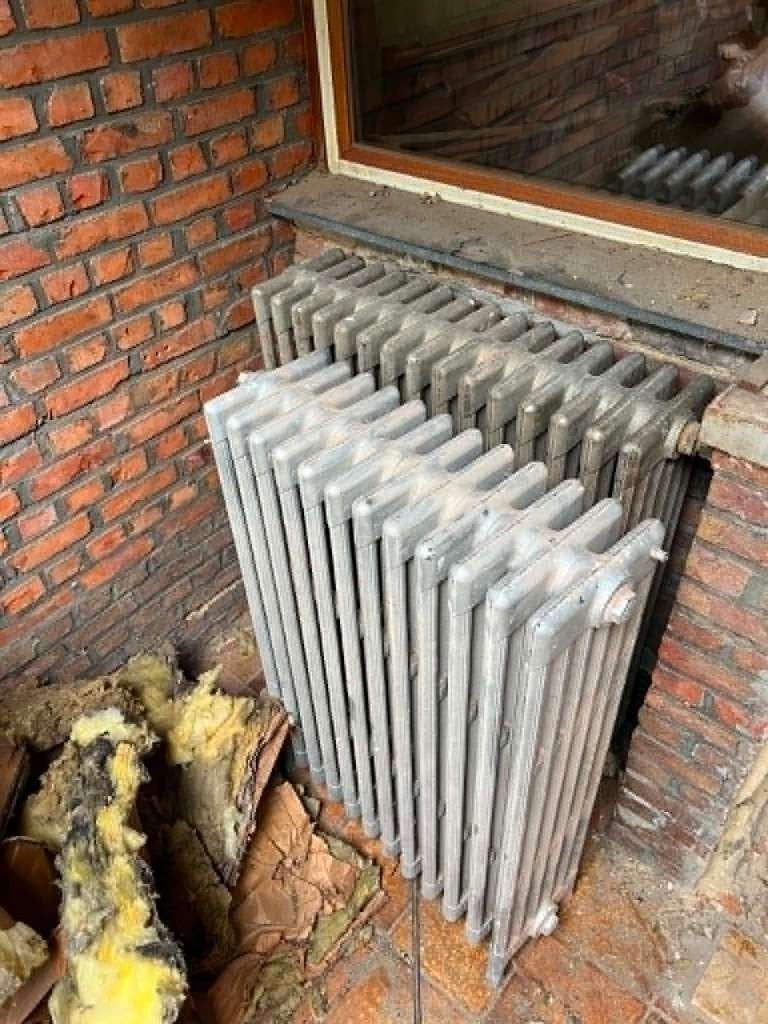 Gietijzeren verwarming, Ophalen, Gebruikt, Radiator, 60 tot 150 cm