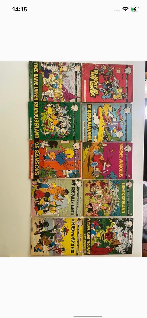 Oude jommeke strips, Boeken, Meerdere stripboeken, Ophalen, Gelezen