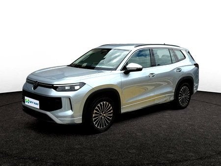Volkswagen Tayron 1.5 eTSI mHEV ACT Life 7pl. DSG, Auto's, Automaat, Lichtsensor, SUV of Terreinwagen, Zilver of Grijs