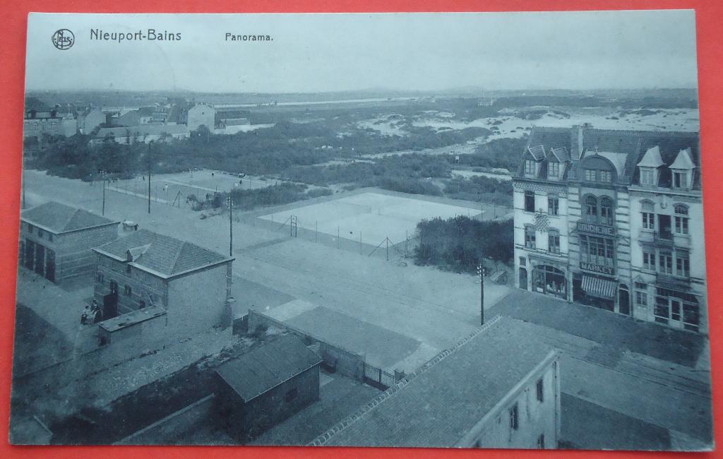 Nieuwpoort - Nieuport Panorama, Ophalen of Verzenden, Voor 1920, Gelopen, West-Vlaanderen