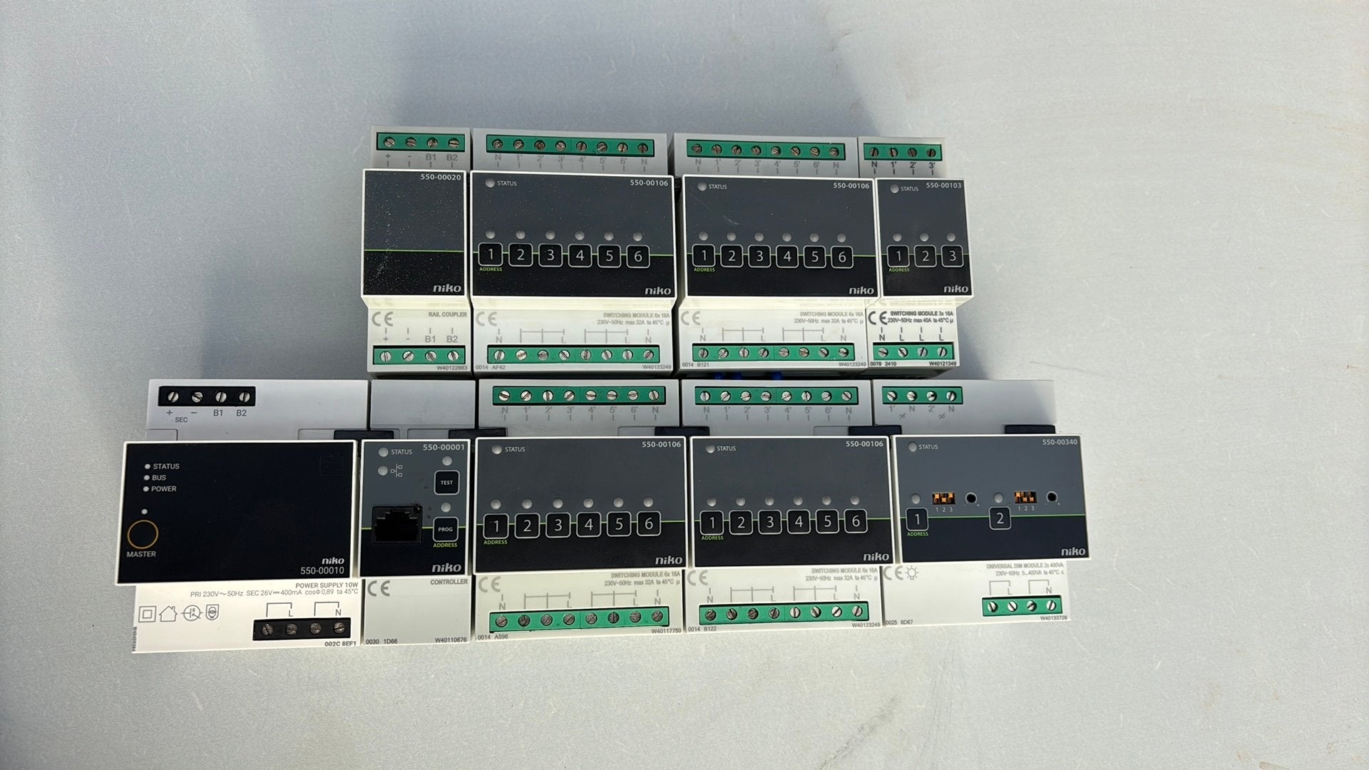 Niko home control modules + garantie, Ophalen, Zo goed als nieuw