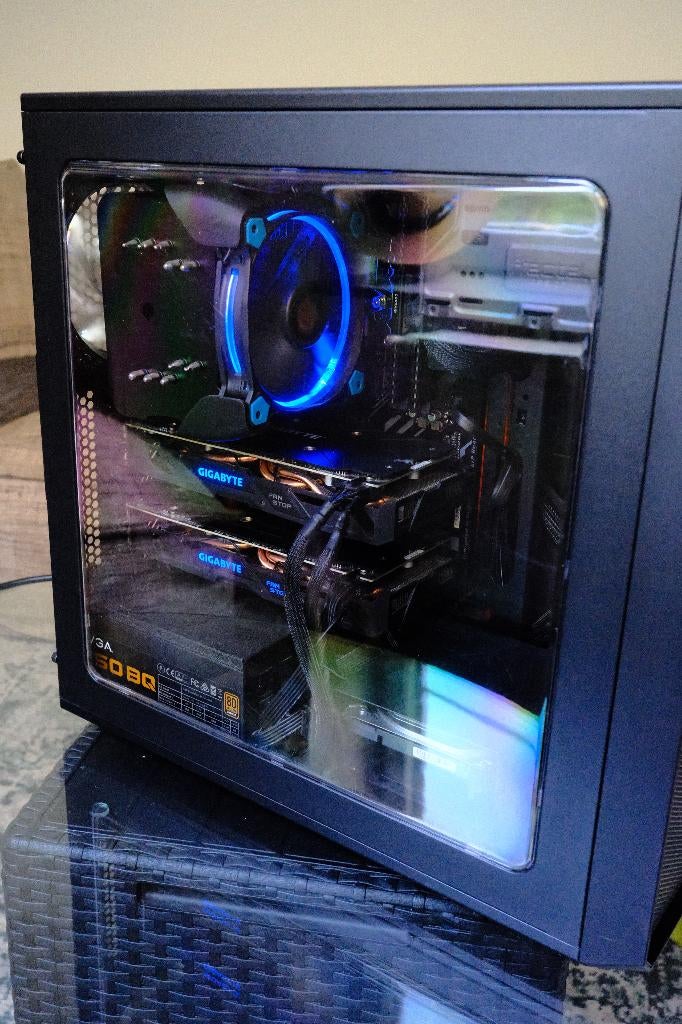 PC Gamer état proche du neuf, Le pc est monté avec différentes marques, Comme neuf, Gaming, HDD