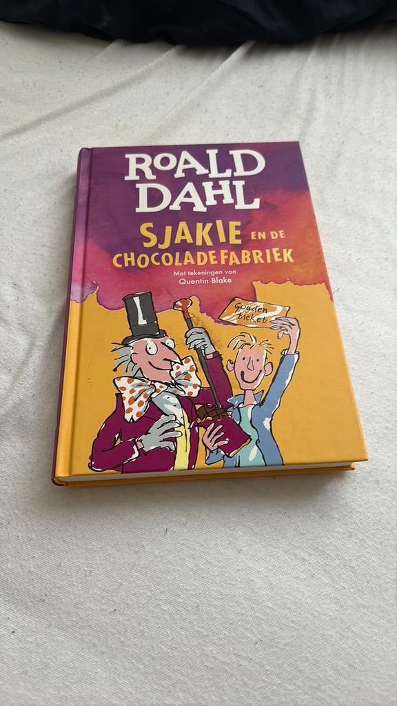 Roald Dahl - Sjakie en de chocoladefabriek, Ophalen, Roald Dahl