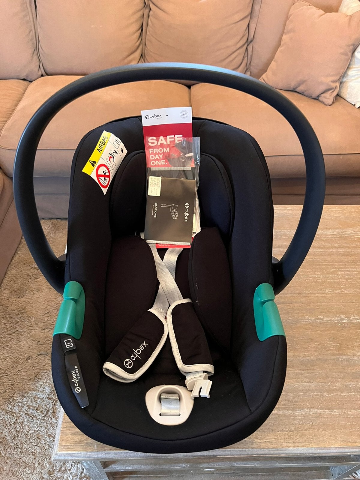Cybex autostoel + base one, Ophalen, Zo goed als nieuw