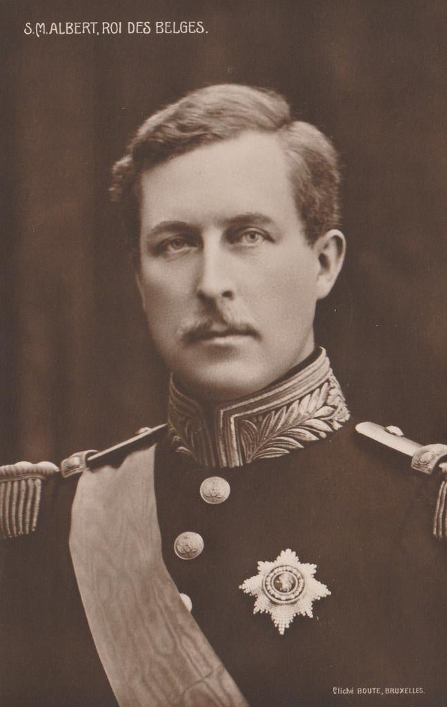 BELGISCH  KONINGSHUIS -  Koning Albert I, Envoi, Non affranchie, Autres thèmes