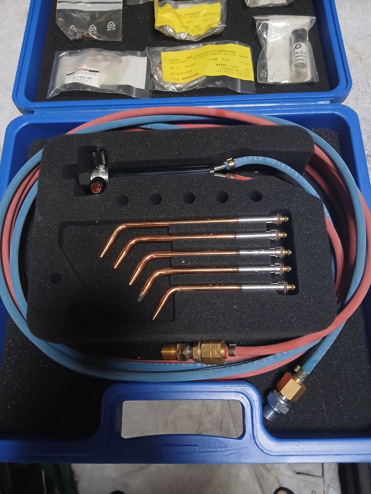 Kit complet pour le soudage, le brasage et le préchauffage