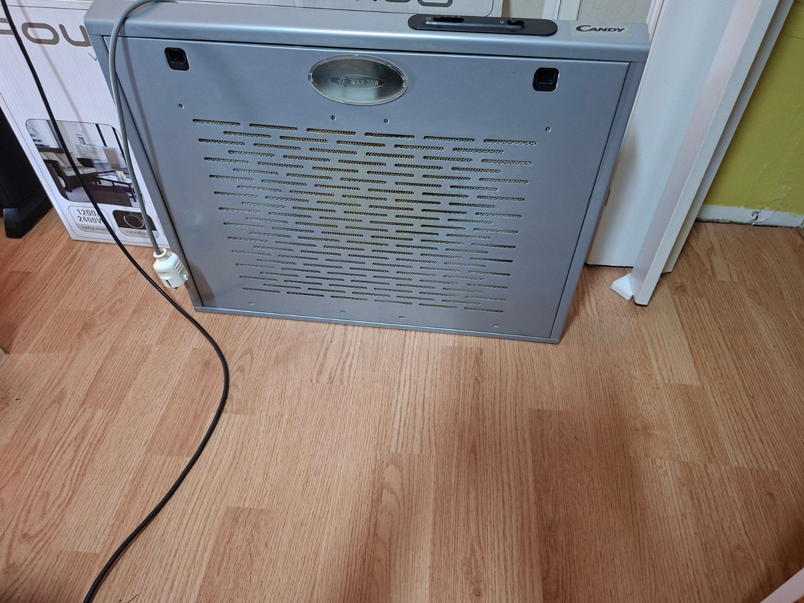 elektrisch vuurtje, Ophalen