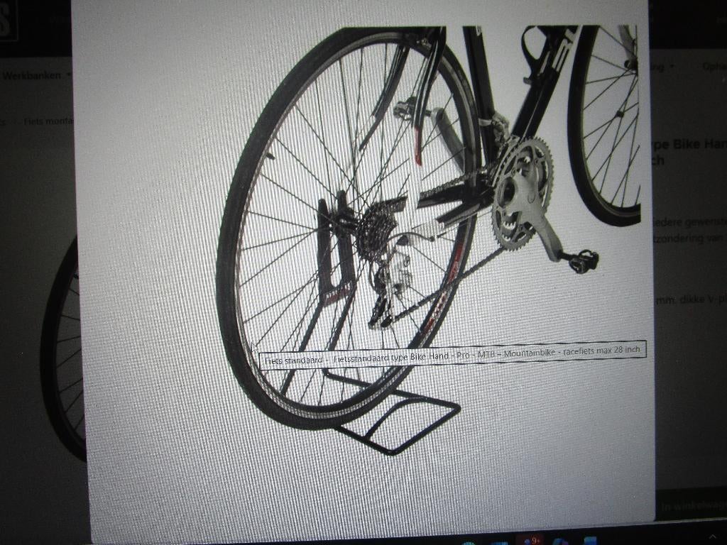 Fietsstandaard, Ophalen, Gebruikt, Overig gereedschap