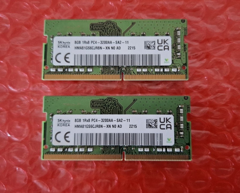 16gb SODIMM kit 3200/2666/2400/2133 (2x8gb) of los per stuk., DDR4, Info@retrogamed.be, RetroGamed, Ophalen of Verzenden