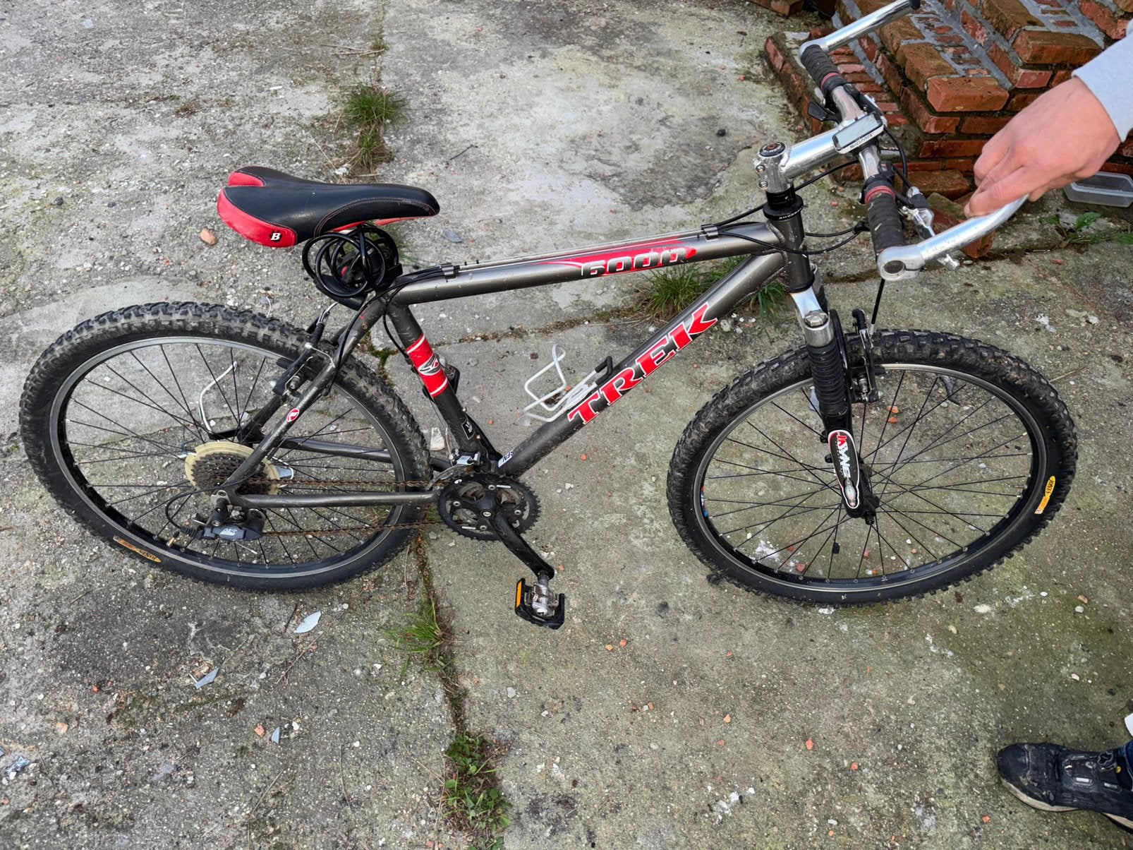 Mountainbike, Ophalen, Gebruikt