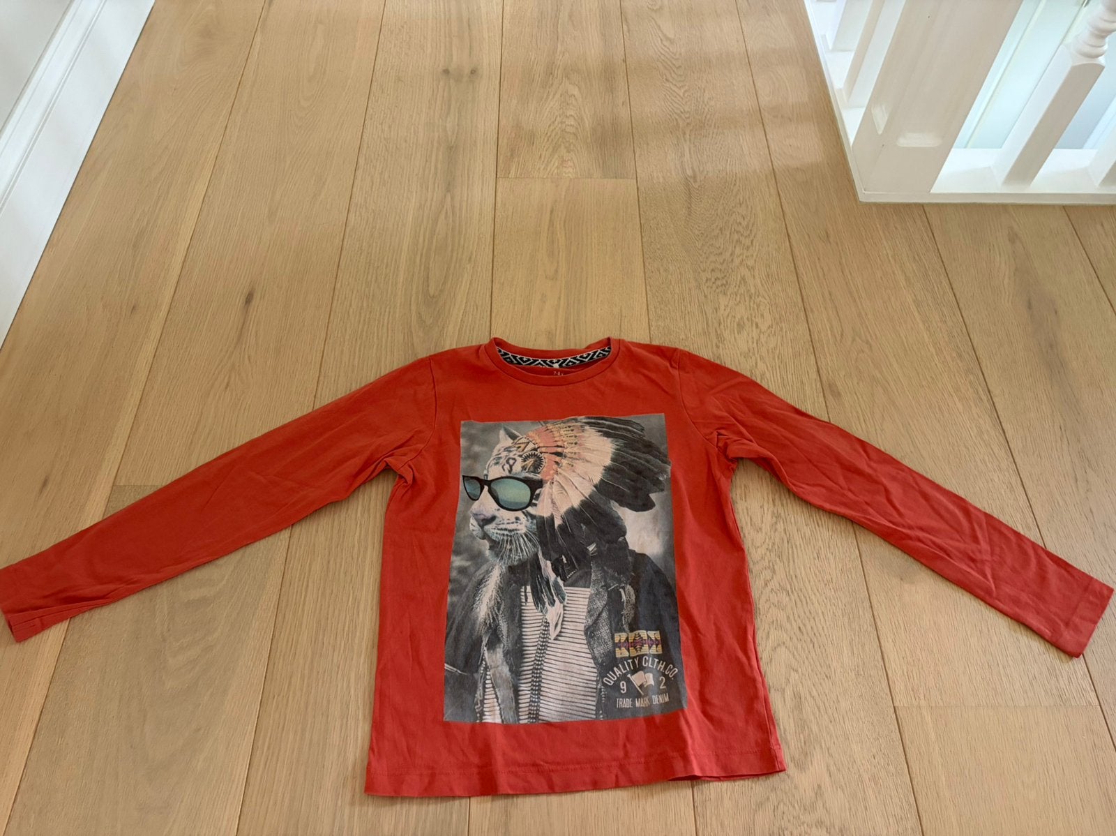 Longsleeve Name it maat 122/128, Kinderen en Baby's, Kinderkleding | Maat 122, Ophalen of Verzenden, Zo goed als nieuw, Jongen
