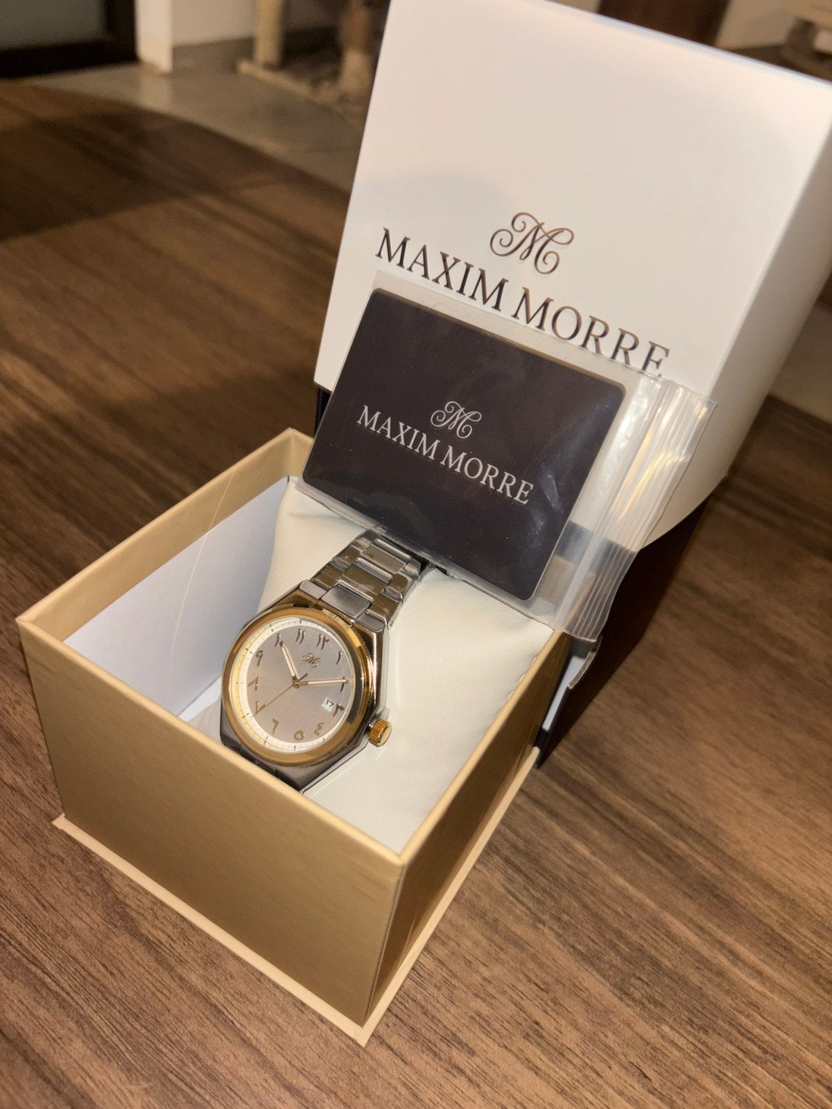 Montre neuve Maxim Morre Levant 03, Autres marques, Enlèvement ou Envoi, Acier, Acier