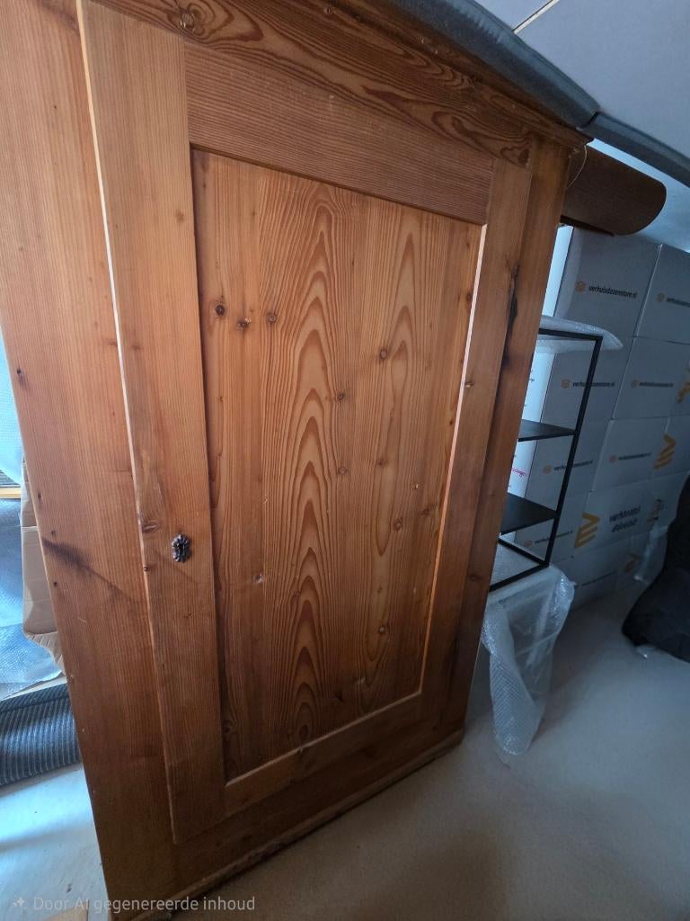 Berkenhouten antieken kast, Antiek en Kunst, Antiek | Meubels | Kasten, Ophalen