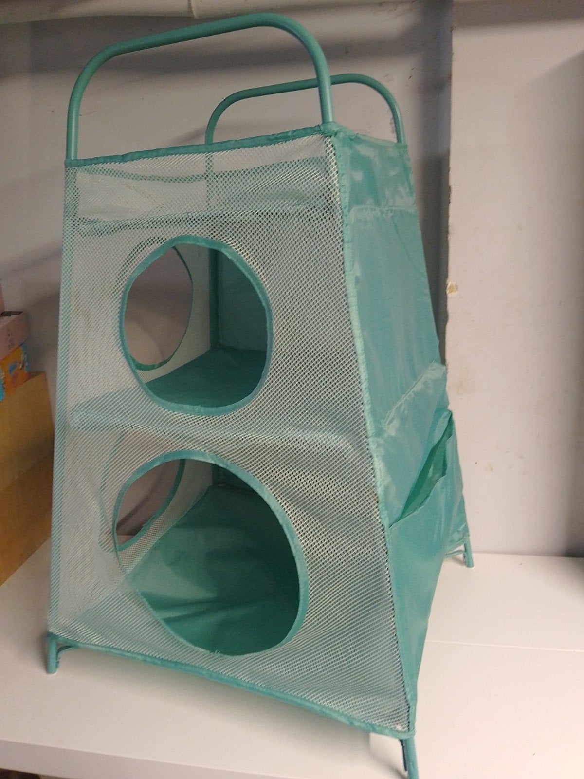 Ikea mand bergruimte, Ophalen
