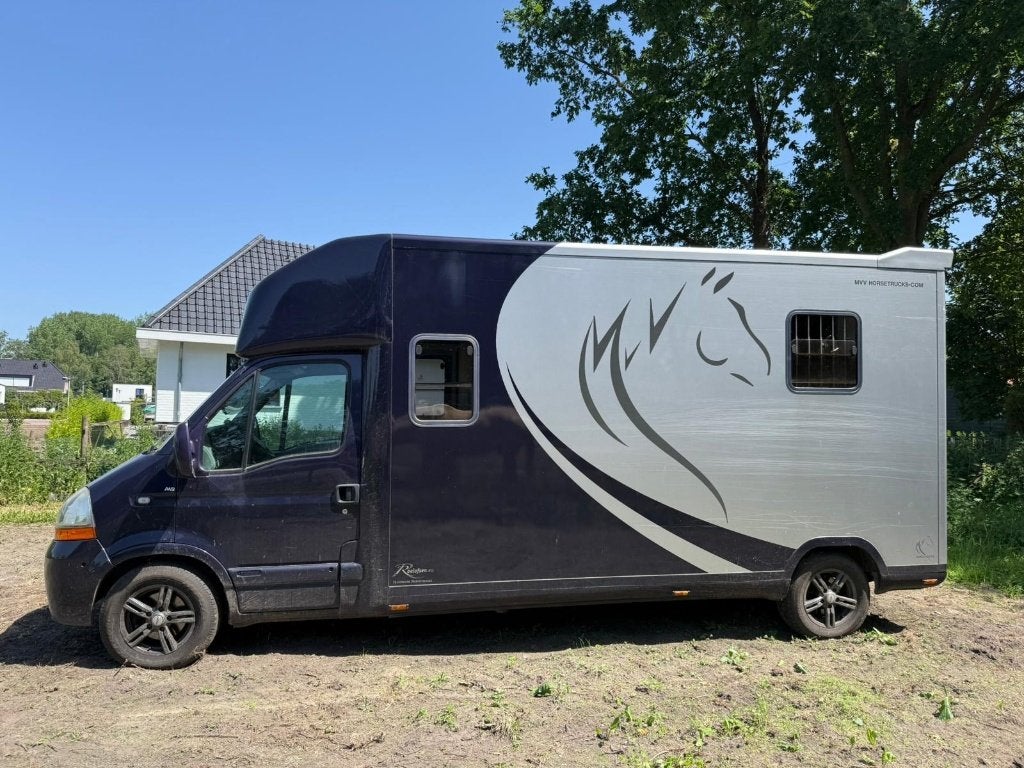 paardencamionette, Ophalen, Gebruikt, 2-paards trailer