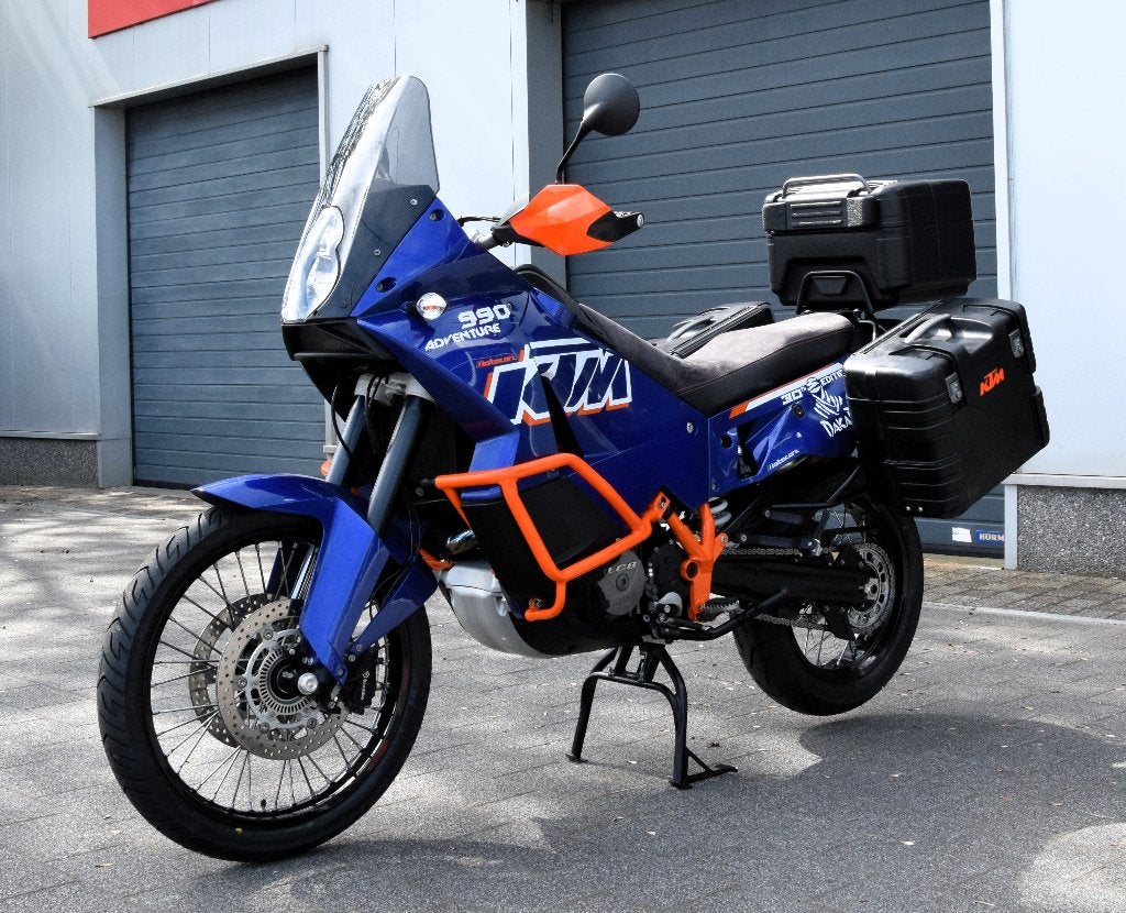 KTM 990 Adventure Dakar Edition, 2 cilinders, Motorrijbewijs A, Enduro, Handgeschakeld