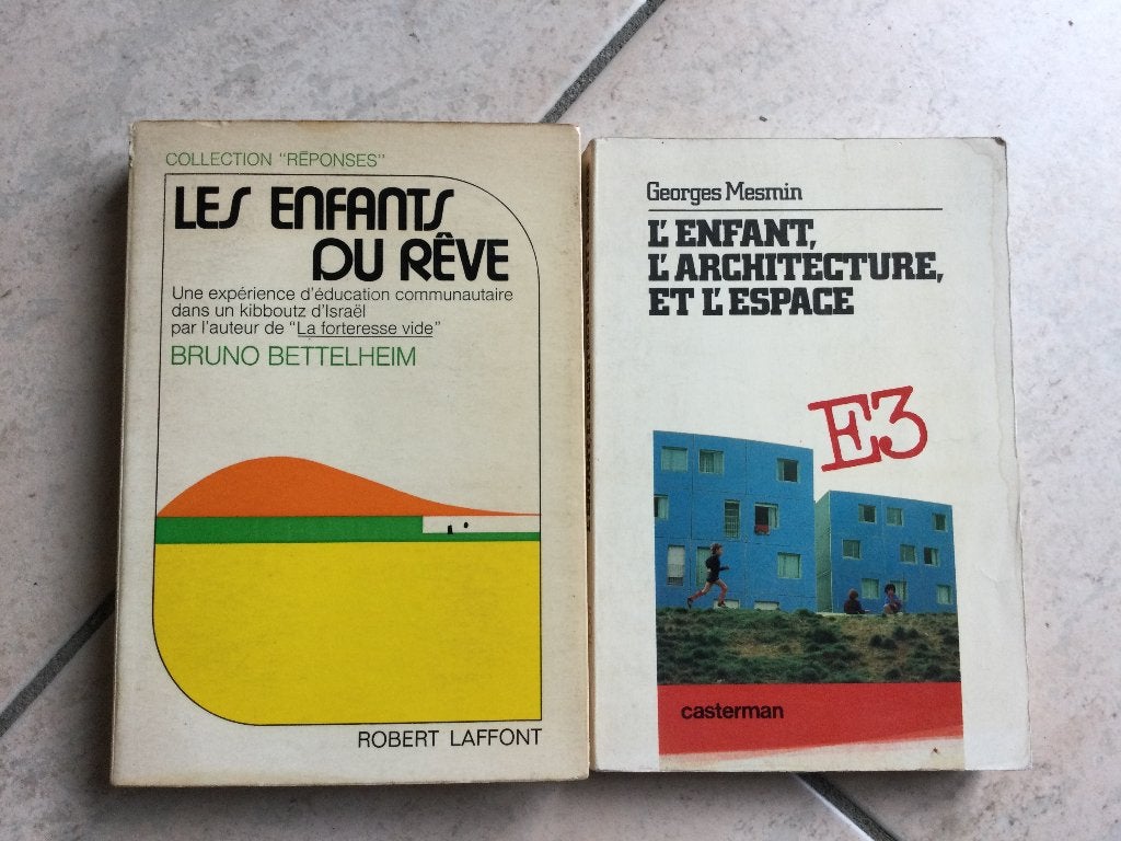"ENFANT DU REVE"R.LAFFONT/ENFANT ET ESPACE"G.MESNIN, Antiquités & Art, Enlèvement ou Envoi, MESNIM/ROBERT LAFFONT
