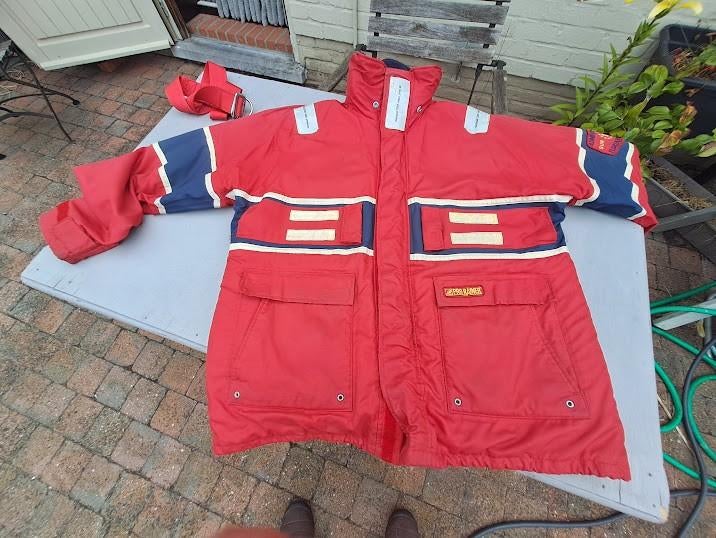 Zeilkledij  Musto, Prorainer, navico, Sports nautiques & Bateaux, Vêtements nautiques, Specialized, Comme neuf, Enlèvement, Veste de voile