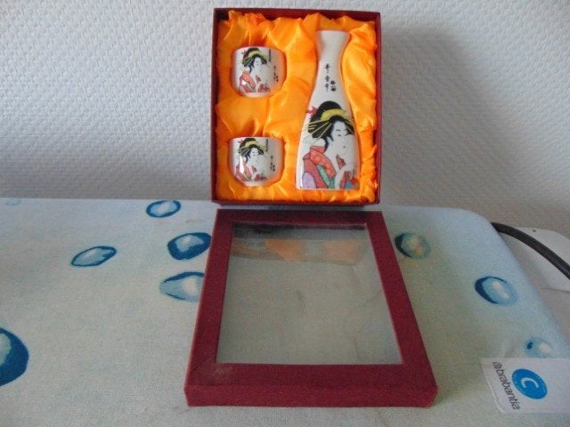 Chinees thee set + Chinees Sake set Nieuw, Antiek en Kunst, Ophalen of Verzenden