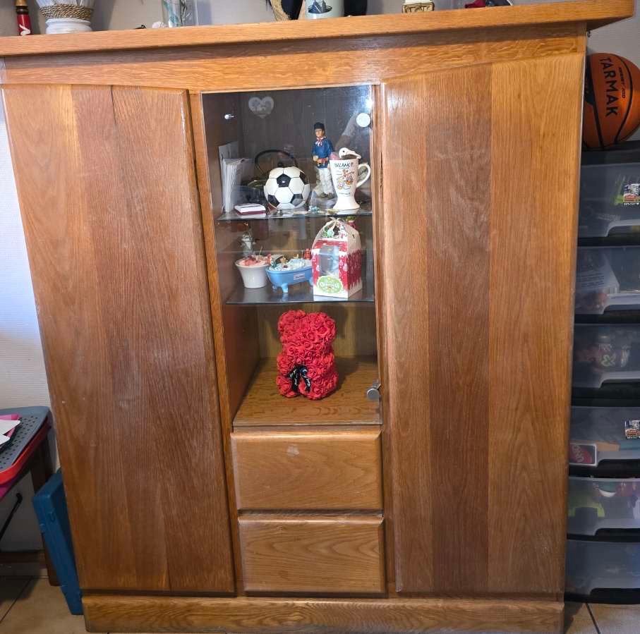 Meuble en bois, Antiek en Kunst, Antiek | Meubels | Kasten, Ophalen