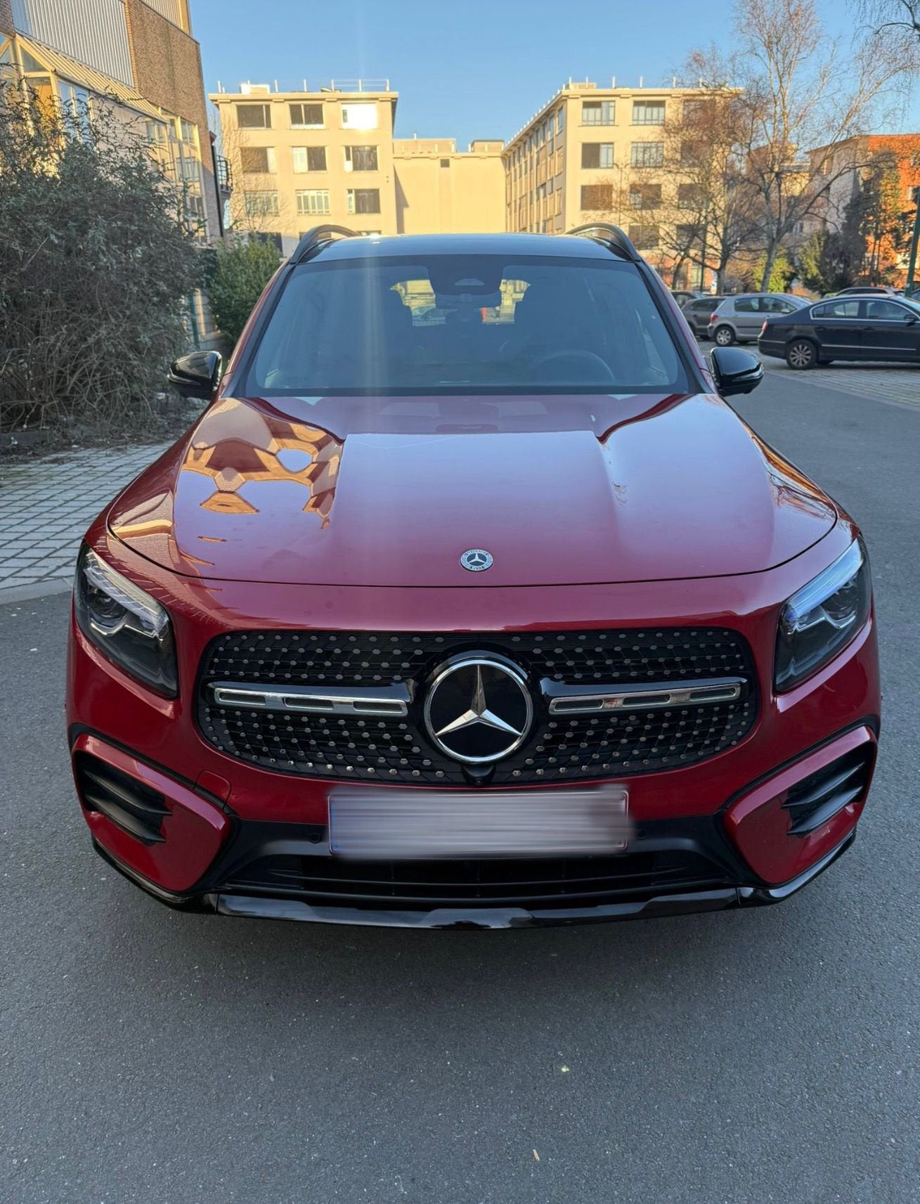Mercedes-Benz GLB 180 AMG Line 7 zitplaatsen/Pano/Carplay, Auto's, Parkeerassistent, 7 zetels, 5 deurs, SUV of Terreinwagen