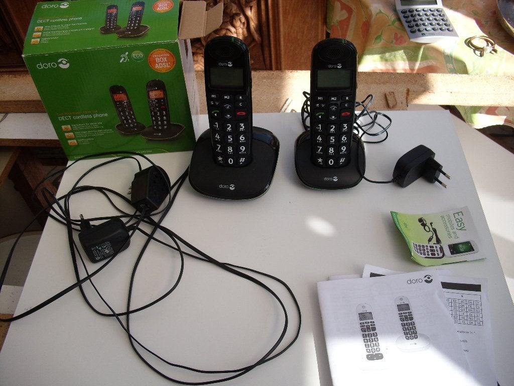 draagbare telefoon, Ophalen, Nieuw, 2 handsets