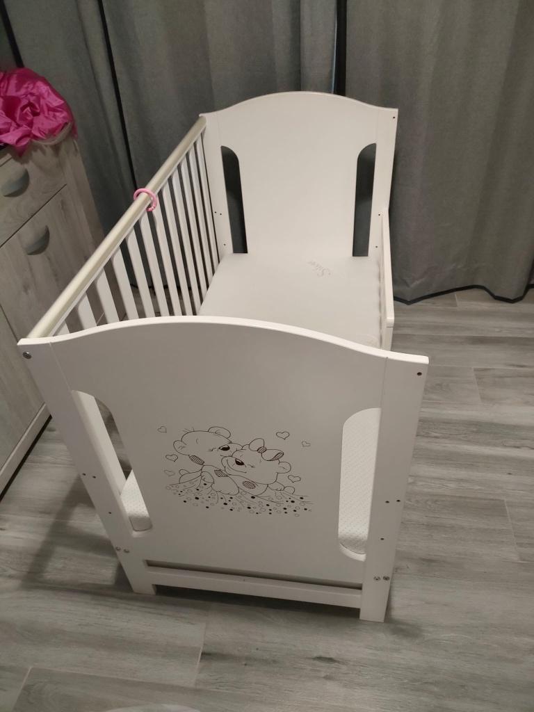 Kinderbed, Kinderen en Baby's, Kinderkamer | Bedden, Ophalen, Zo goed als nieuw, Minder dan 140 cm
