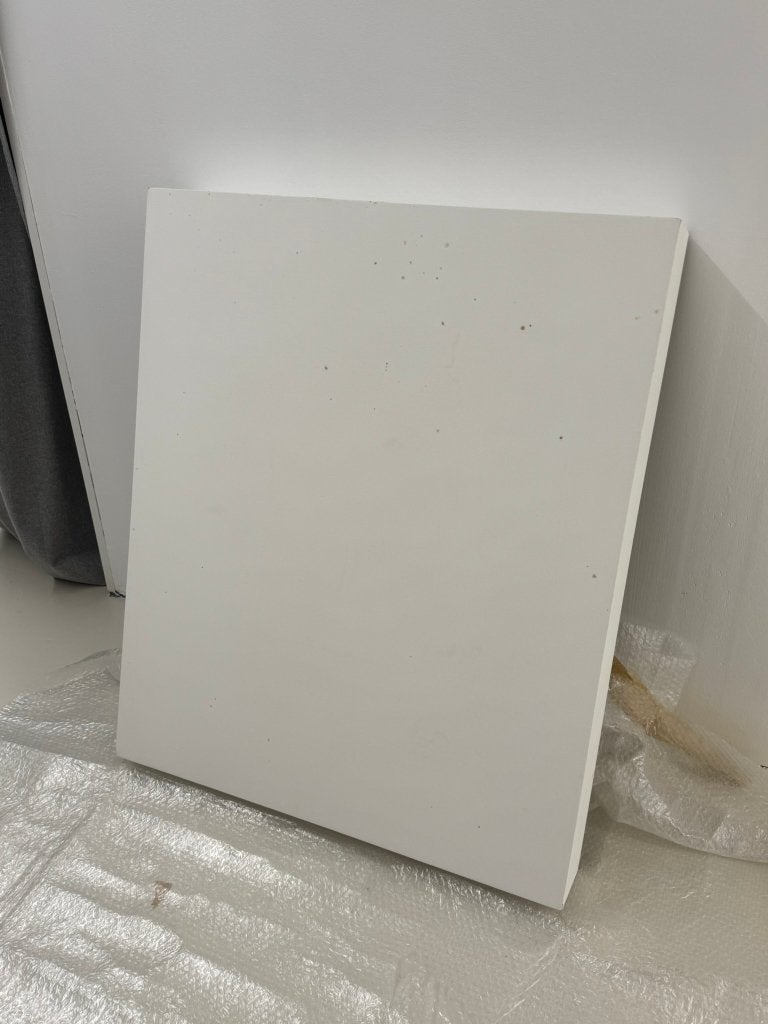 Socle blanc, Bois, Peint, 50 - 100 cm, Enlèvement