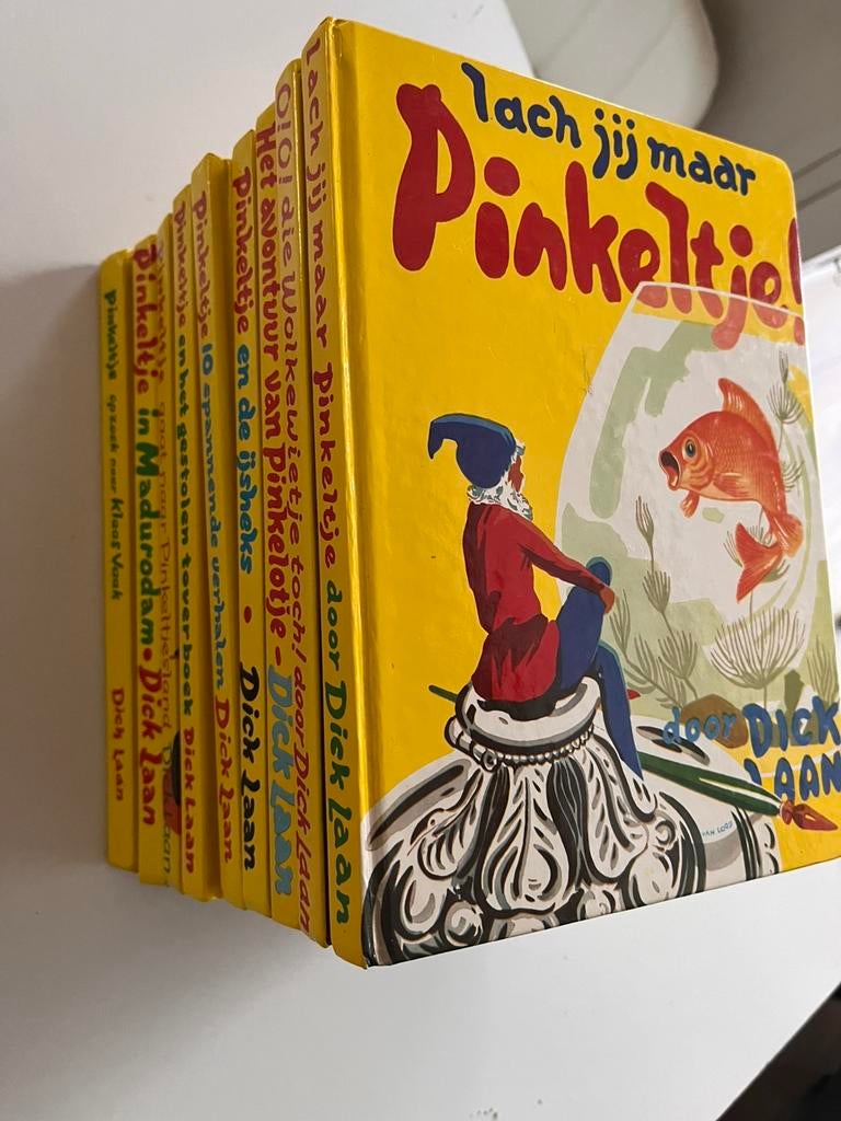 Vintage Pinkeltje boeken – Dick Laan – mooie staat, Ophalen, Zo goed als nieuw