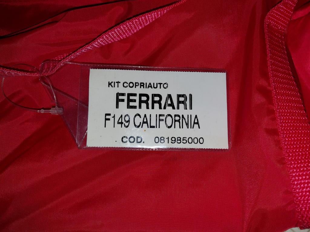 Complete originele kit hoezen Ferrari California, Particulier, Achat, California