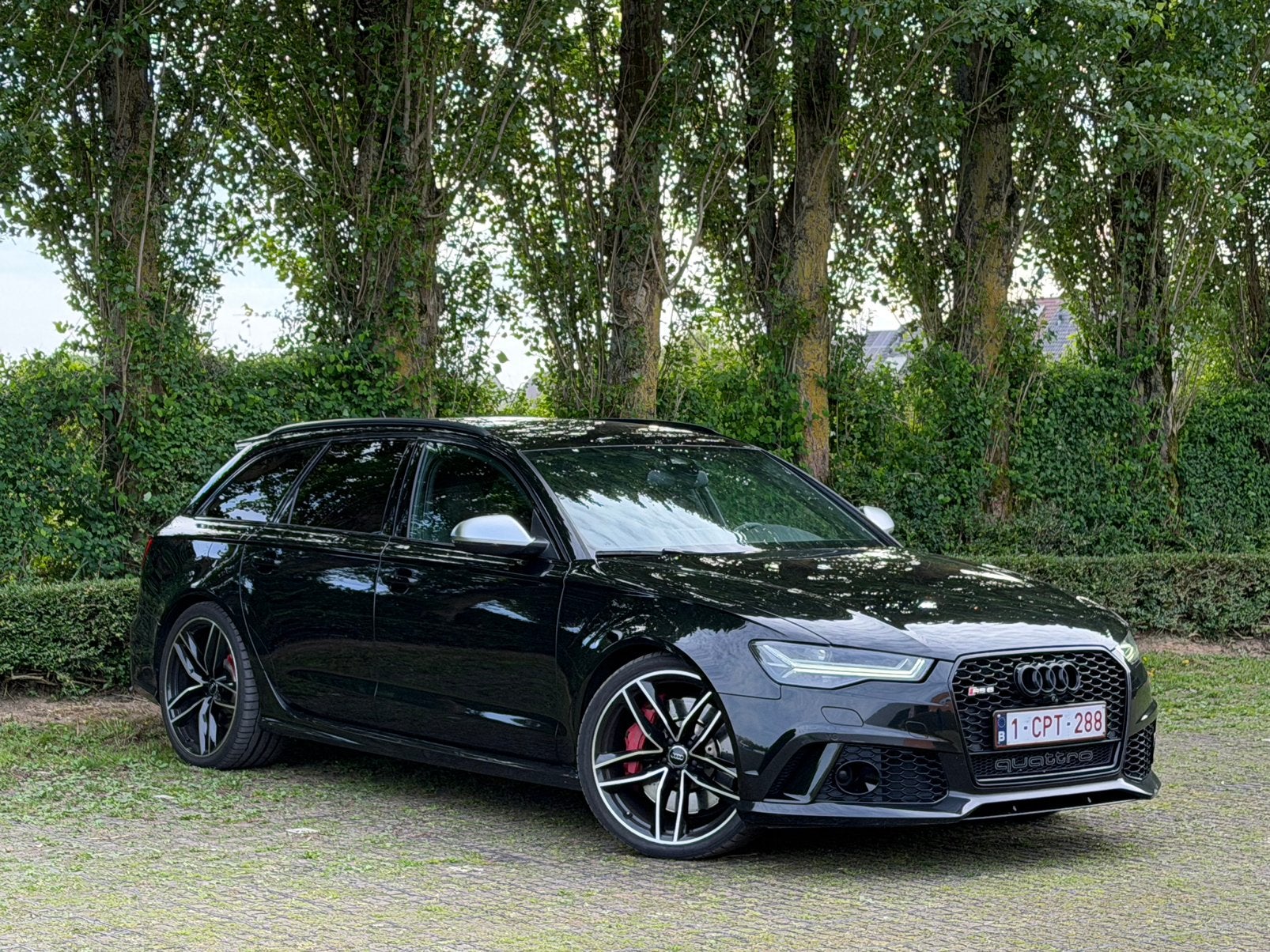 Audi RS6 * Lichtevracht * Akrapovic * 2016 * Topstaat *, Auto's, Audi, Automaat, Leder, Break, 2 zetels