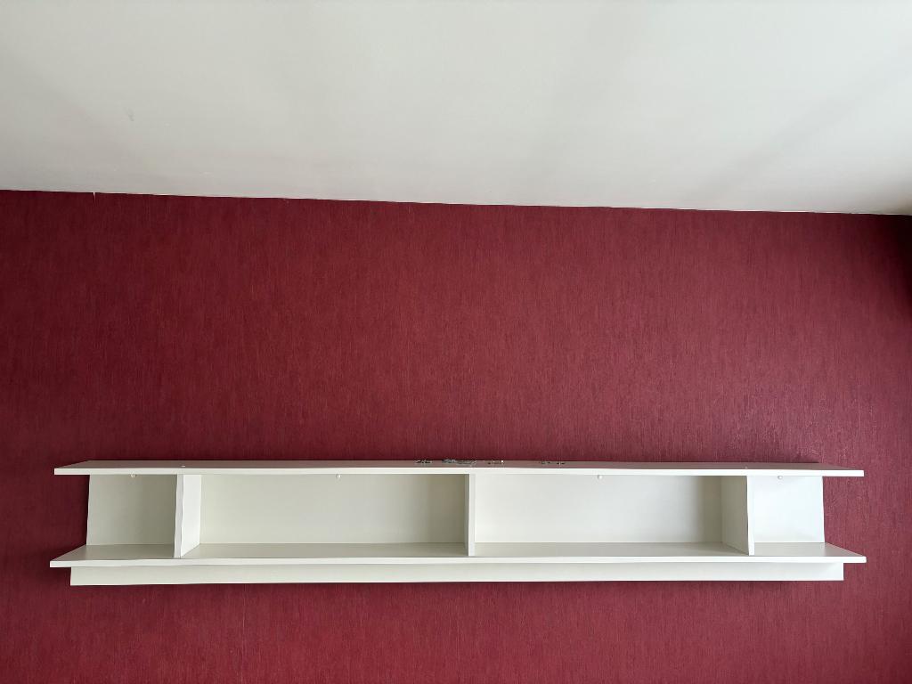 GRATIS - Grote witte schap, Huis en Inrichting, Woonaccessoires | Wandplanken en Boekenplanken, Ophalen, Zo goed als nieuw