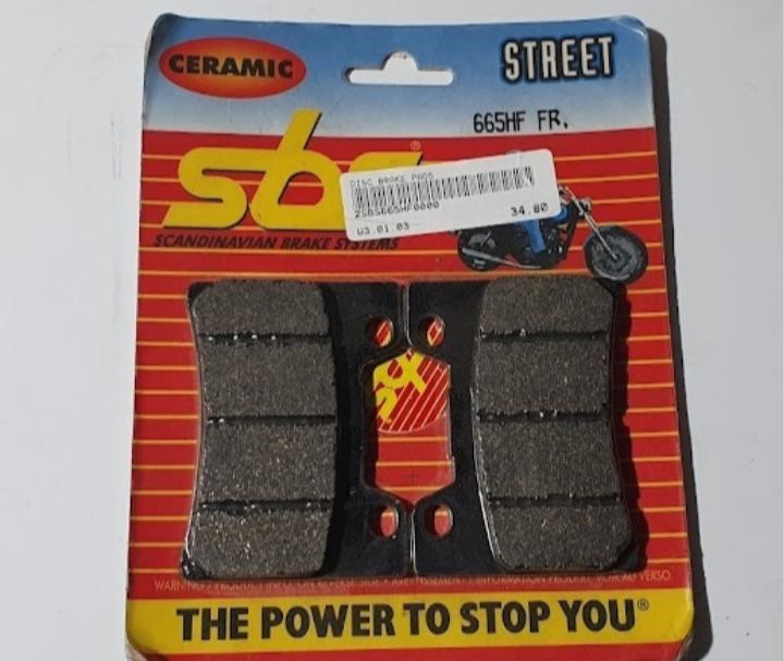 REMBLOK SBS 665HF YAMAHA  FZR600R '92-'96 FZR1000 '92-'93, Ophalen, Nieuw
