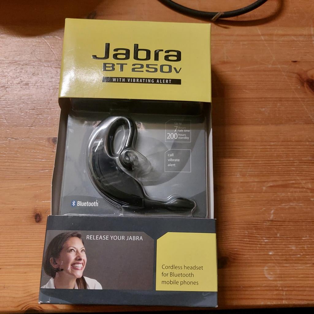 Jabra bt 250v draadloze headset voor telefoon, Audio, Tv en Foto, Hoofdtelefoons, Ophalen